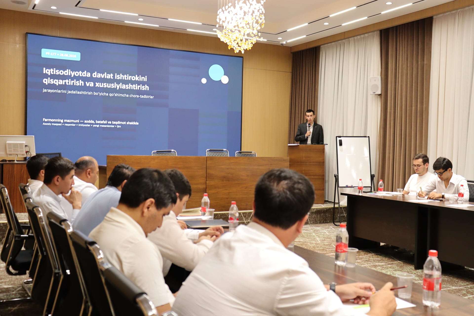TOSHKENT VILOYATI SANOAT ZONALARINI BOSHQARISH DIREKSIYASIDA MAXSUS SEMINAR O‘TKAZILDI - 7