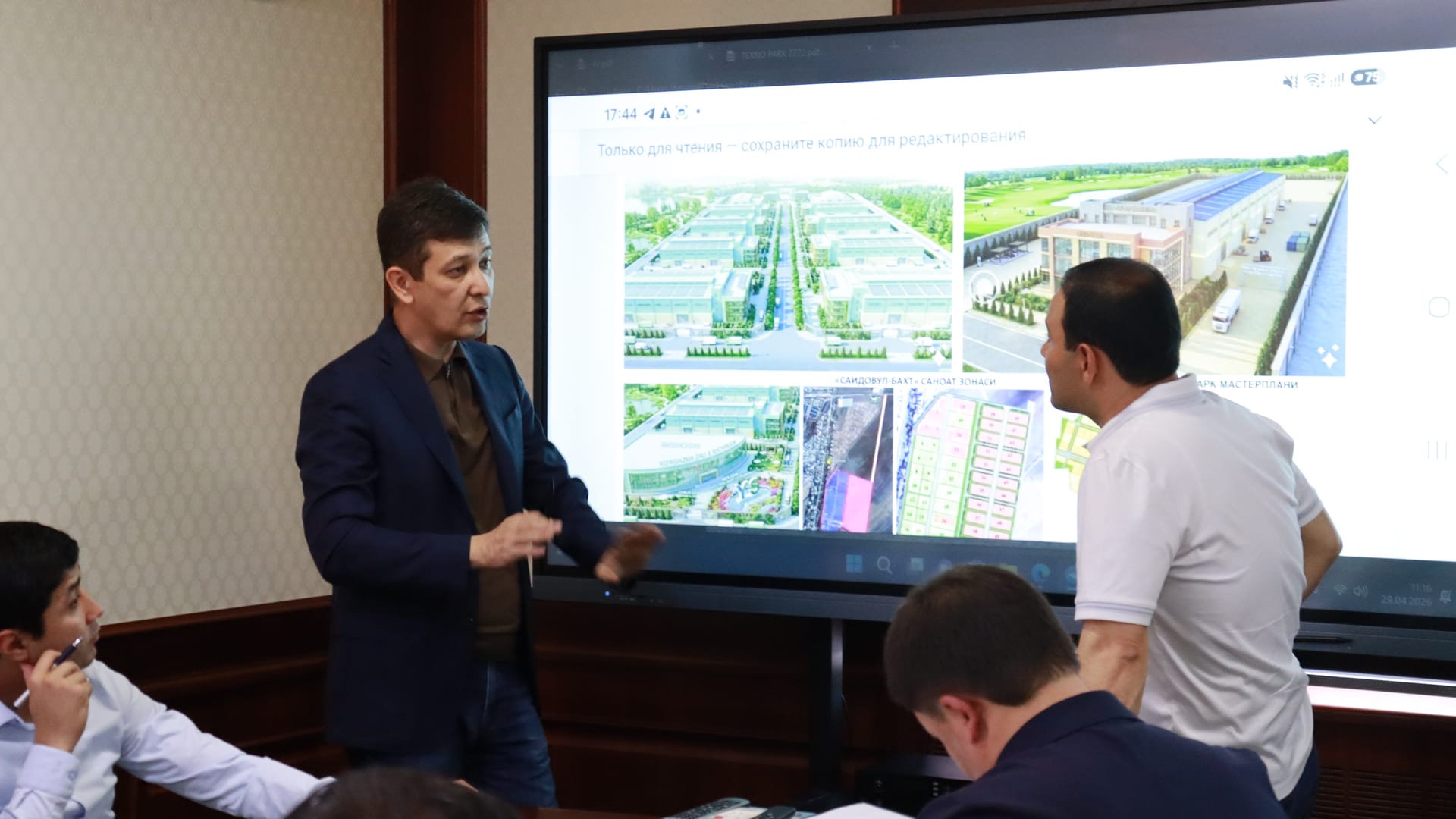 Toshkent tumanida yangi texnopark barpo etiladi